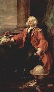William Hogarth Hogarth portrait of Captain Thomas Coram oil painting reproduction
